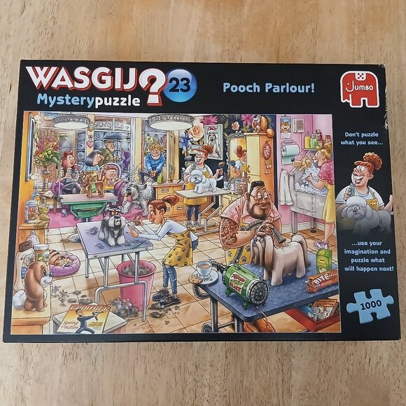 WASGIJ Mystery #23 Pooch Parlour Jigsaw Puzzle, 1000 Pieces - Picture 1 of 2